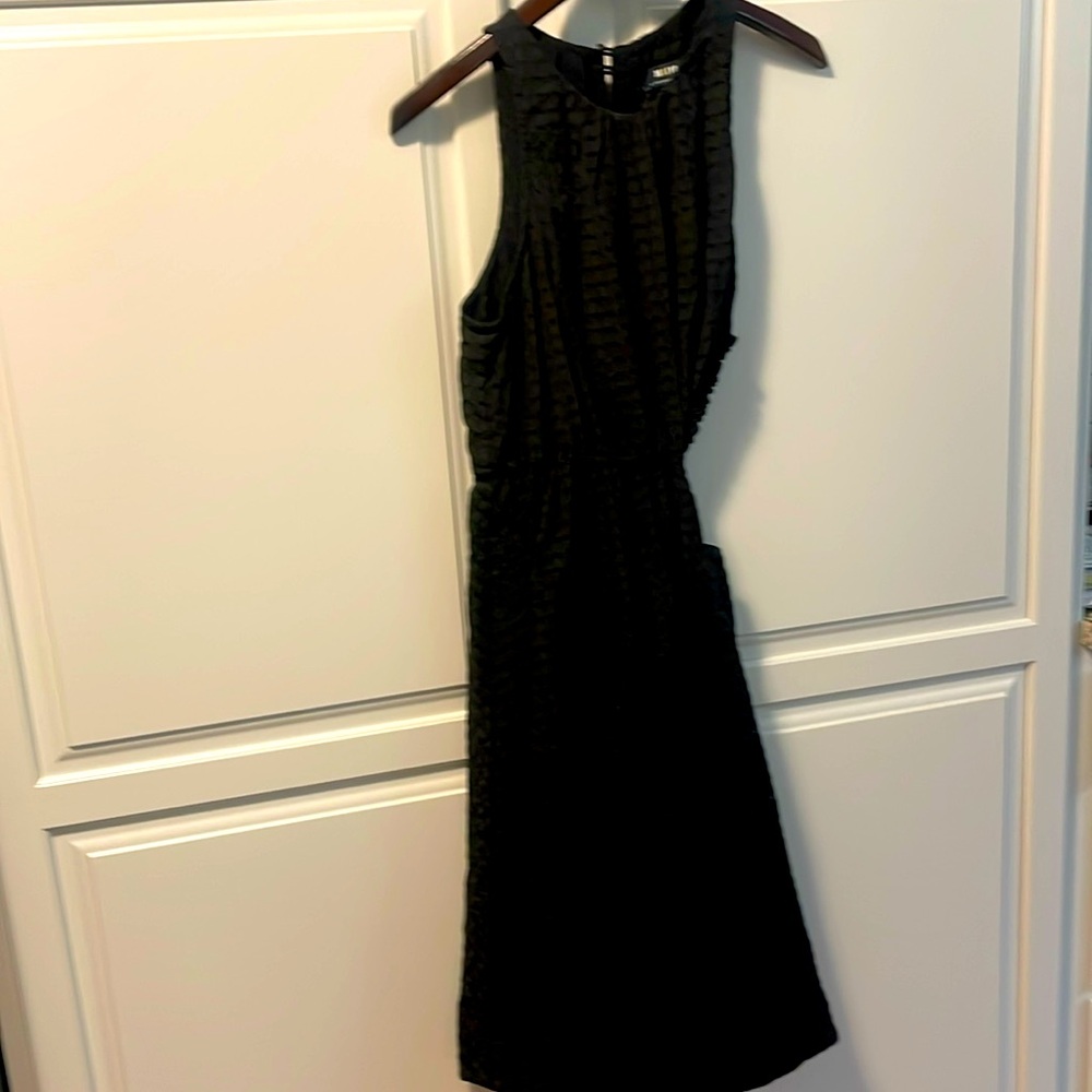 Anthropologie Maeve cutout midi dress black sleeveless tank never worn $27